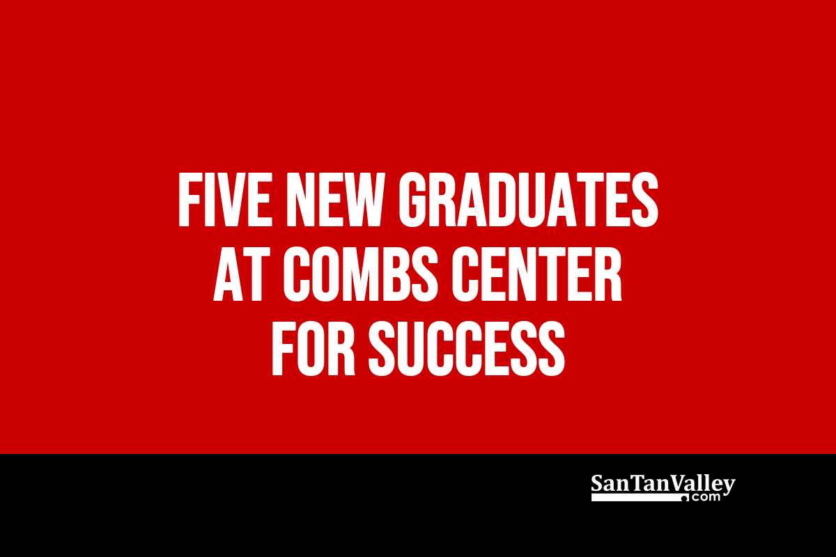 Five New Graduates at Combs Center for Success, With Enrollment Open Year-Round